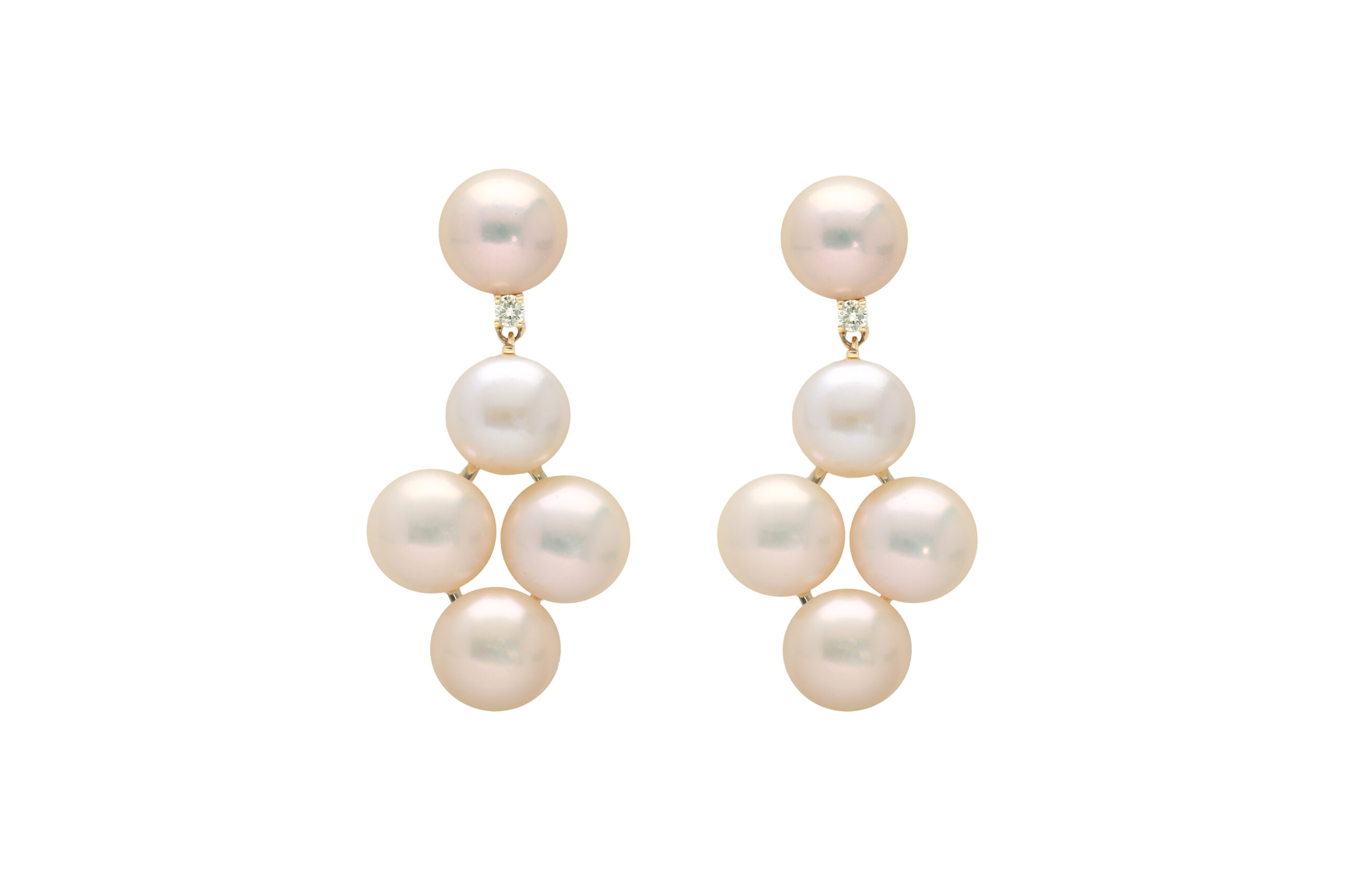 Helen Pearl Drop & Diamante Earrings – Hats & Tiaras Boutique